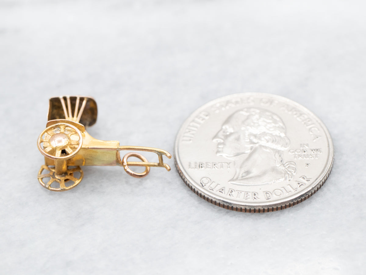 Rickshaw Carriage Charm