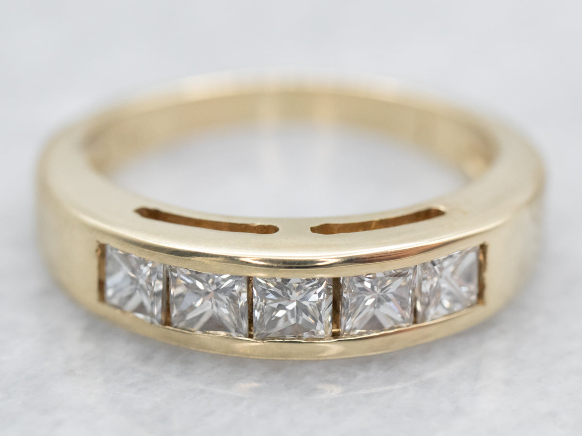 Classic Diamond Wedding Band