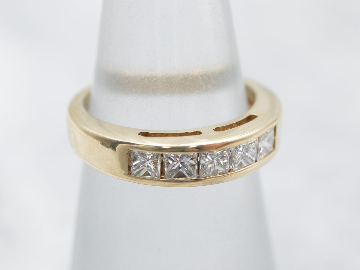 Classic Diamond Wedding Band
