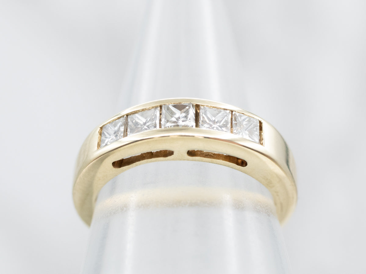 Classic Diamond Wedding Band
