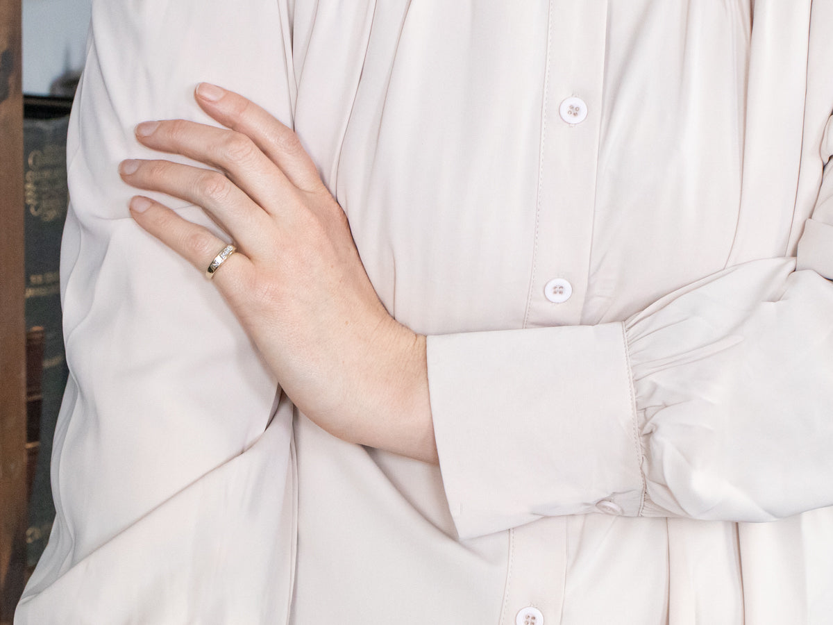 Classic Diamond Wedding Band