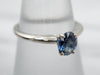 Sweet Solitaire Sapphire Engagement Ring