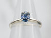 Sweet Solitaire Sapphire Engagement Ring