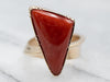 Cool Coral Statement Ring