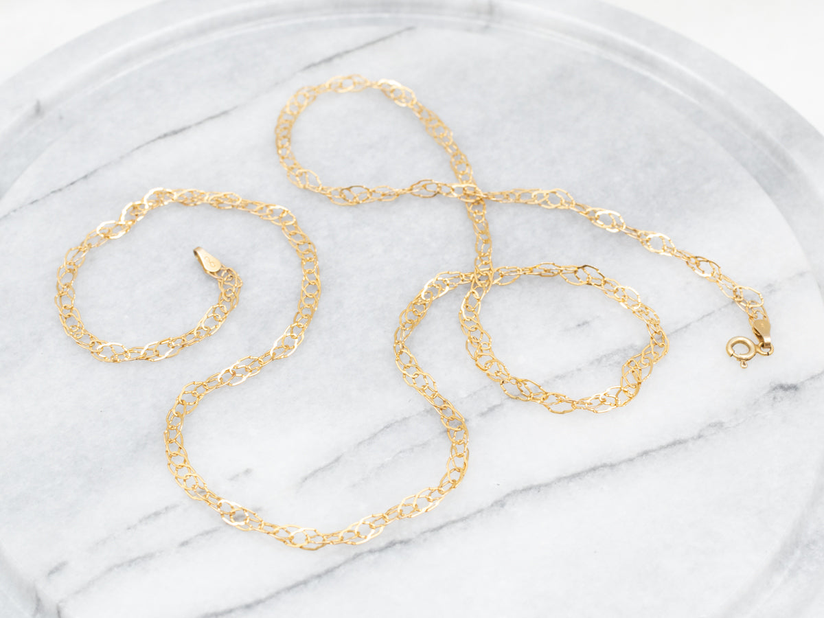 Vintage Loose Rope Twist Chain