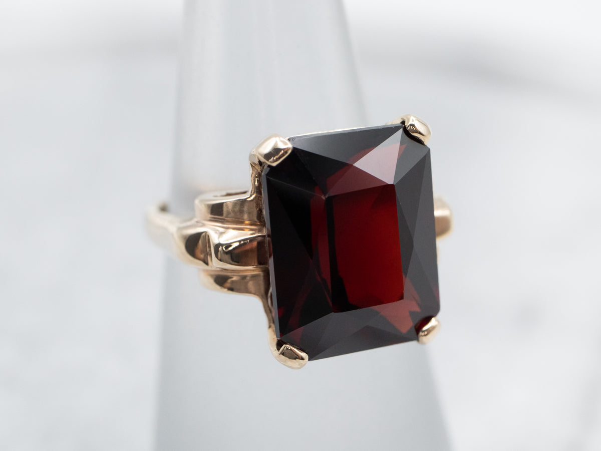 Vintage Pyrope Garnet Cocktail Ring