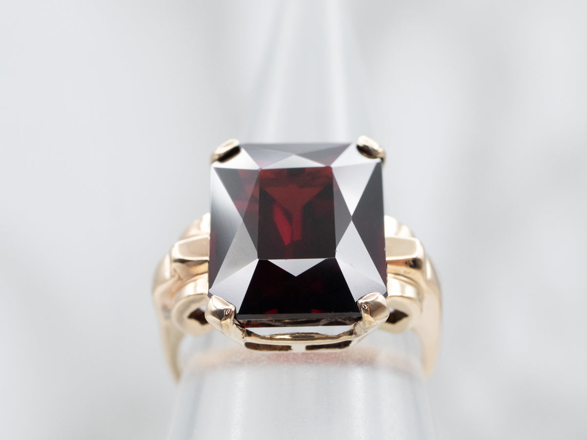 Vintage Pyrope Garnet Cocktail Ring