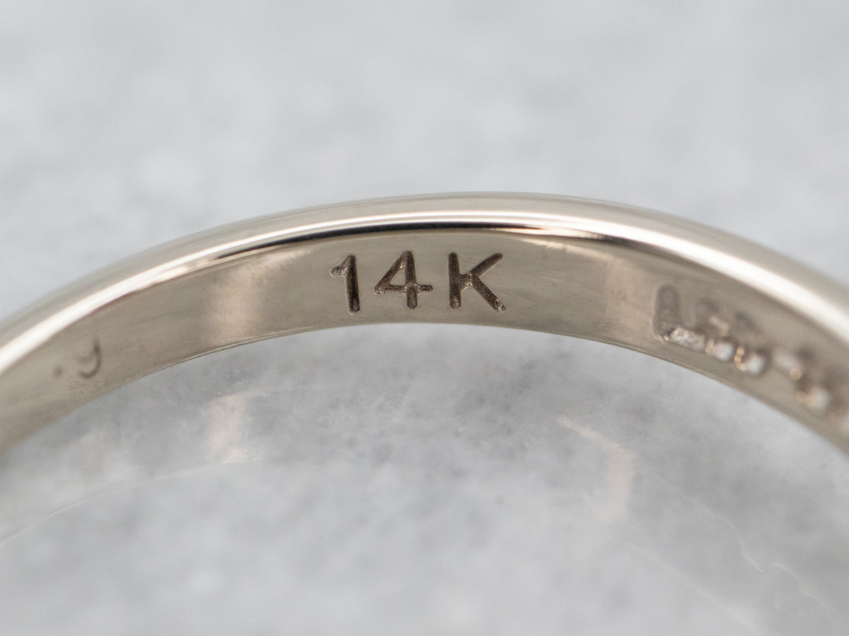 Lovely Pink Sapphire and Diamond Ring