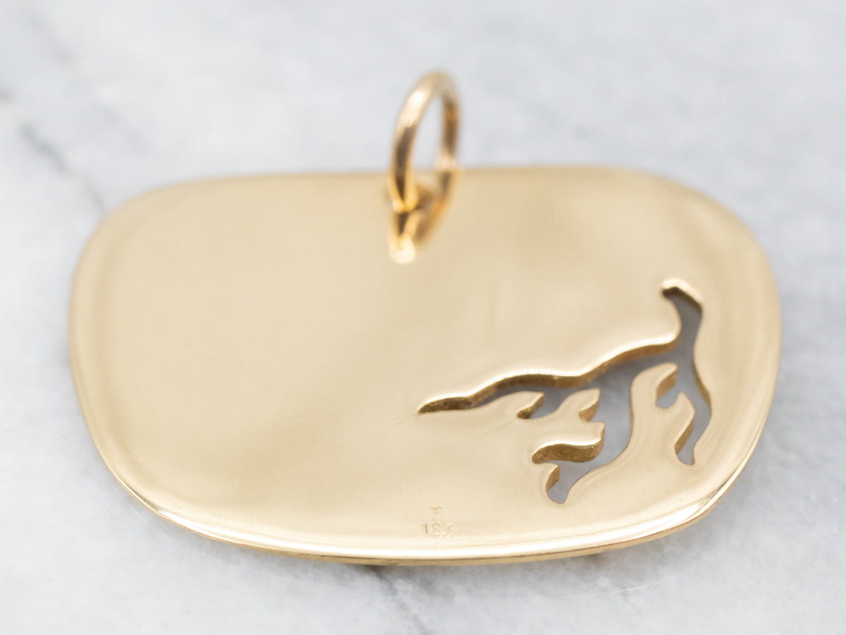 John Milton's Paradise Lost Quote Pendant