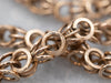 Stunning Antique Gold Victorian Lariat Chain