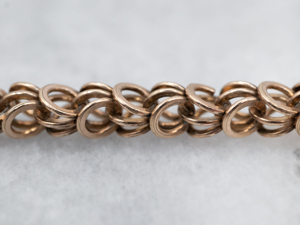 Stunning Antique Gold Victorian Lariat Chain