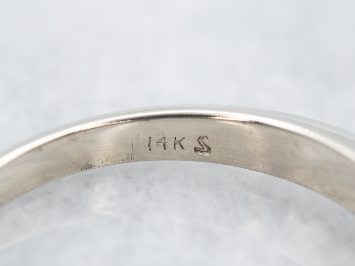 Classic White Gold Diamond Solitaire Engagement Ring