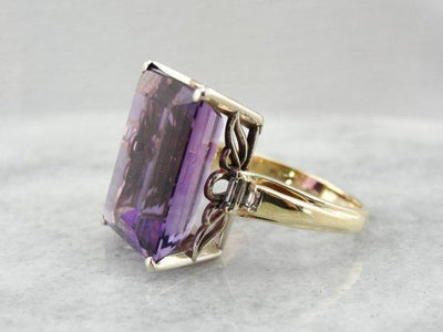 Immense Amethyst Cocktail Ring,