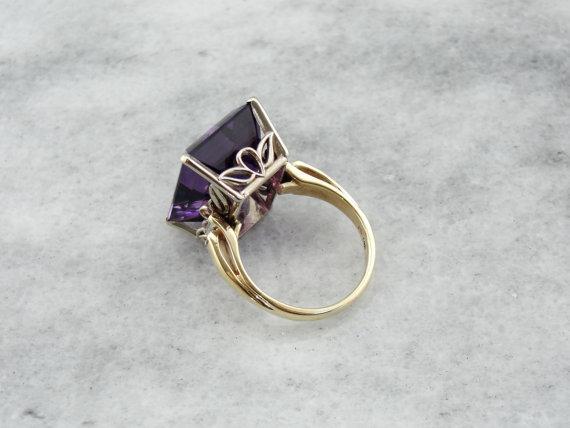 Immense Amethyst Cocktail Ring,