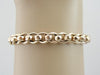 Vintage Rose Gold Chain Link, Unisex Bracelet