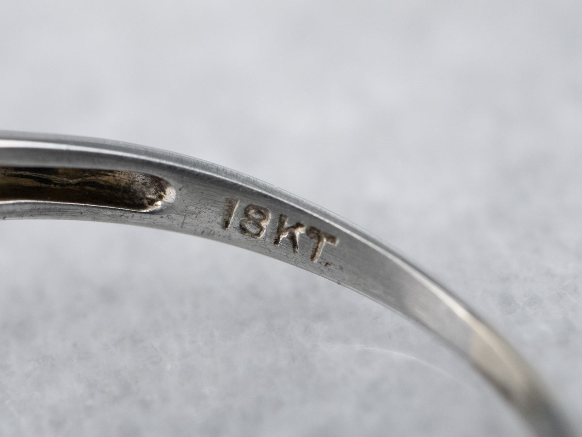 Art Deco Diamond Dinner Ring