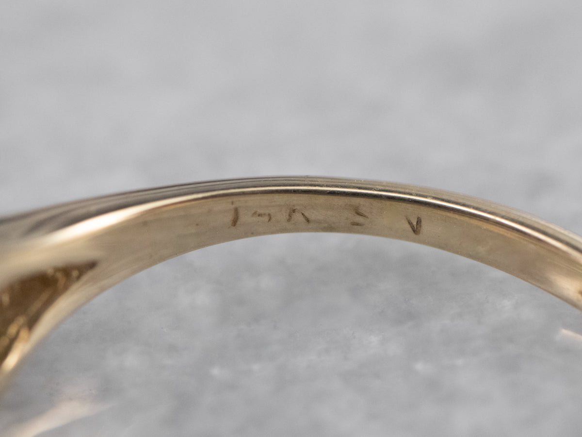 Tsavorite Garnet Solitaire Ring