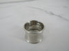 Silver Wide Concave Band Ring
