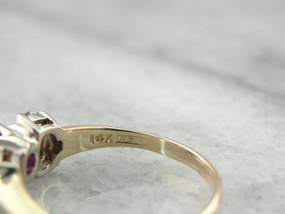 Rare Purple and Red Tone Sapphire Ring