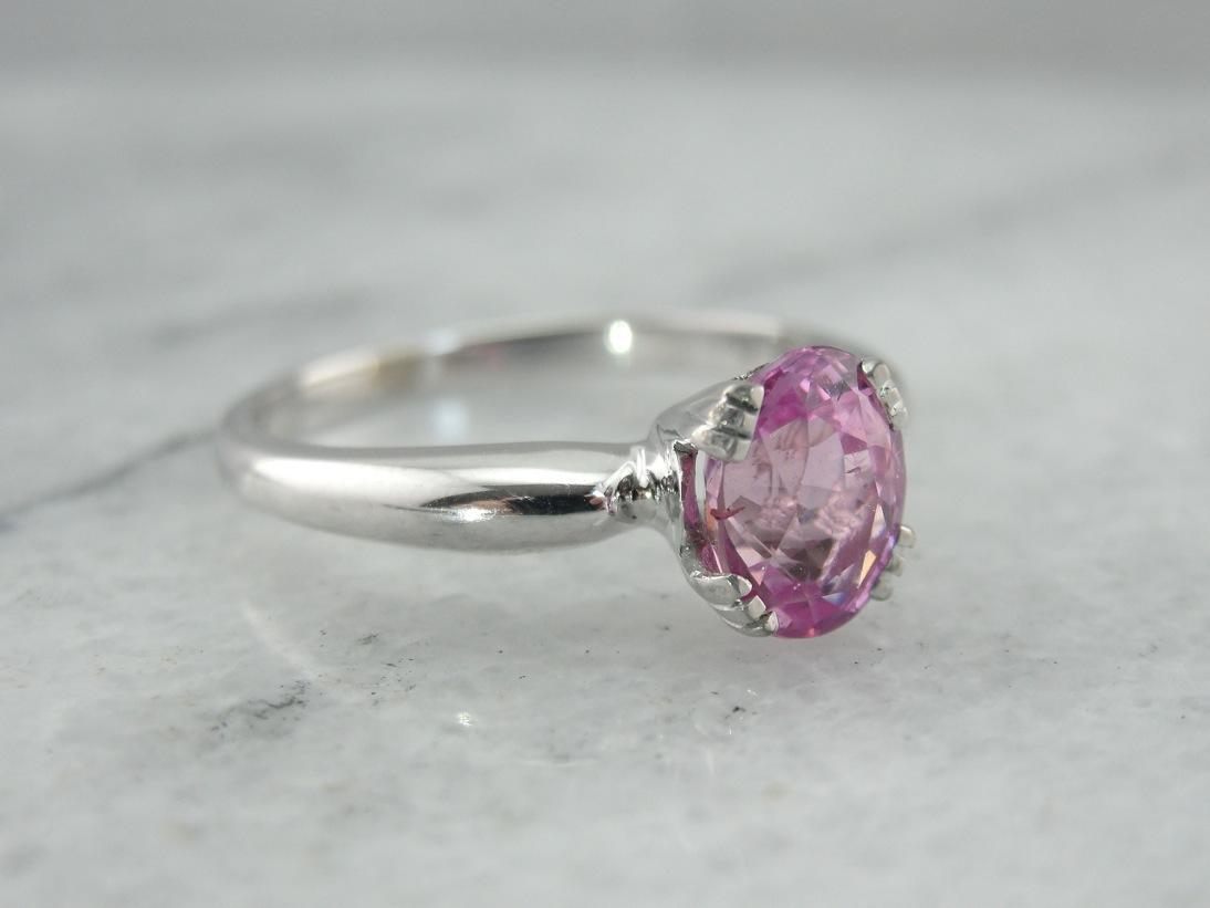 The Perfect Pink Sapphire Engagement Ring