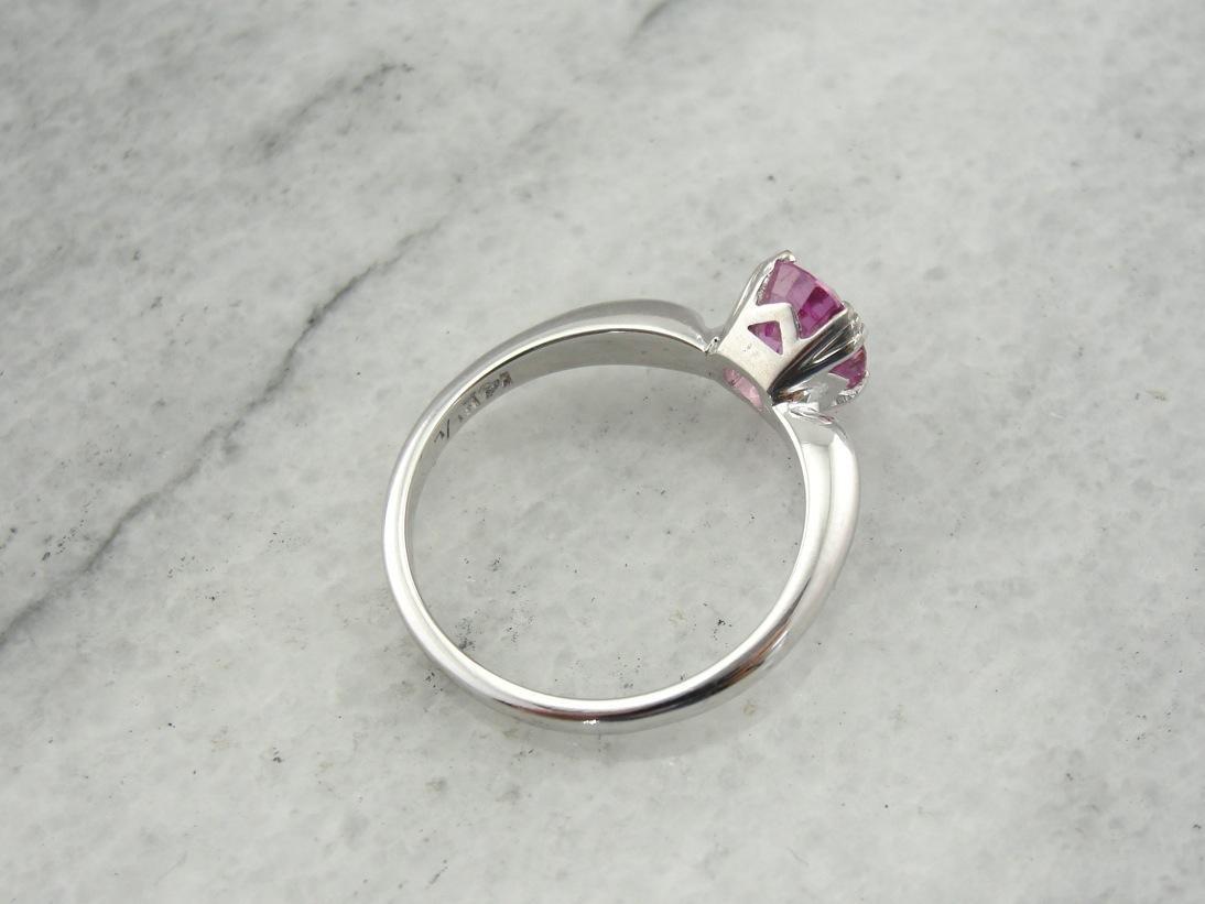 The Perfect Pink Sapphire Engagement Ring