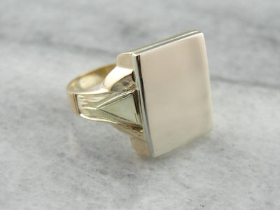 Relatively Retro: A Family Signet Ring from the Forties