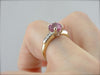 Soft Pink Sapphire and Diamond Engagement Ring or Signature Jewelry Piece