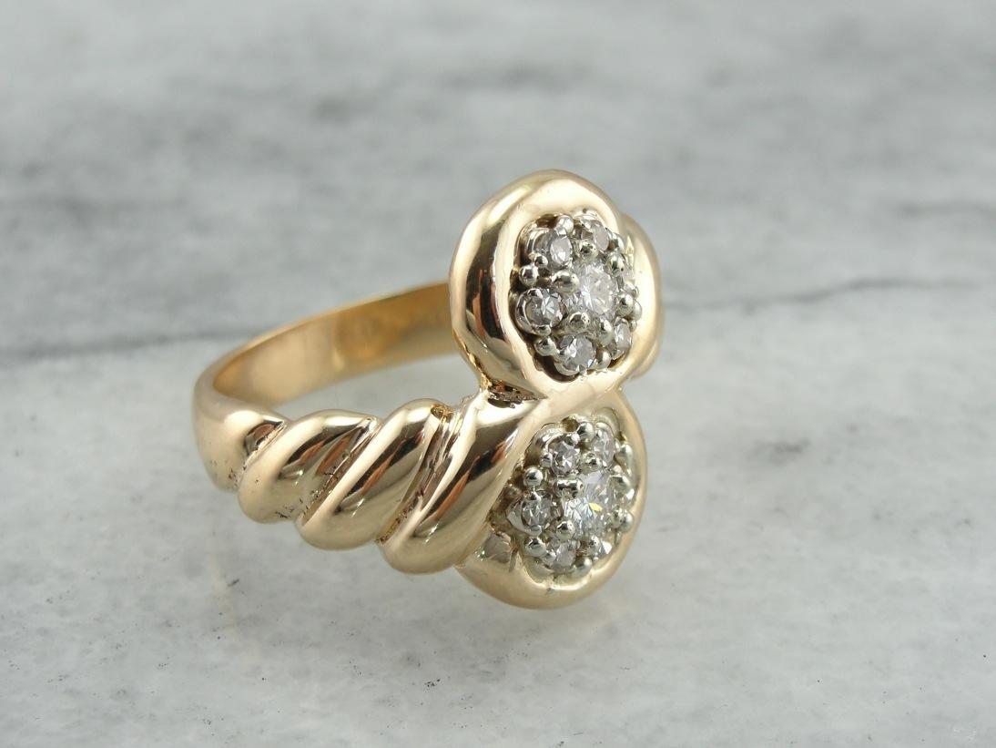 Twists and Turns: Diamond Cluster Bypass Ring