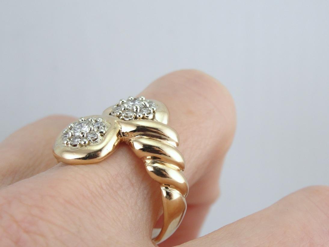 Twists and Turns: Diamond Cluster Bypass Ring