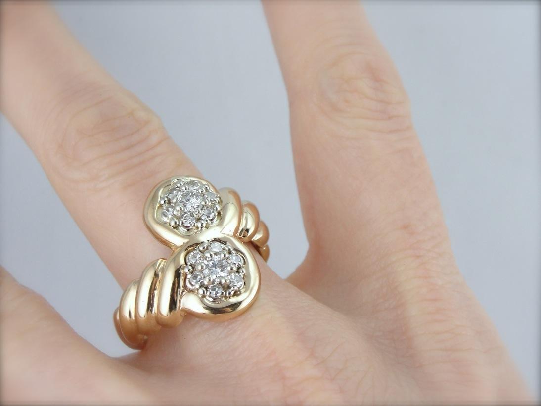 Twists and Turns: Diamond Cluster Bypass Ring