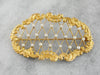 Seed Pearl Curved Brooch Pin or Hairpiece from Victorian Era