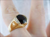 Vintage Garnet and Diamond Cocktail Ring, Contemporary Statement Ring