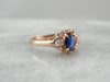 The Sybil Ring in Rose Gold and Sapphire