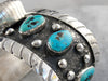 Native American Turquoise Cuff Watch Band