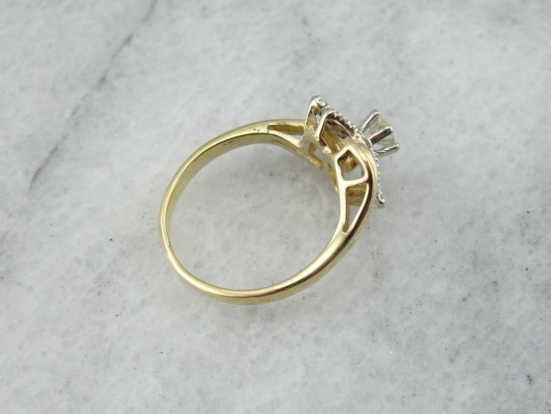 Diamond Studded and Versatile Cocktail Ring