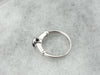 Platinum, Sapphire and Diamond Engagement Ring