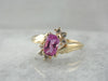 Pink Sapphire and Diamond Dinner Ring