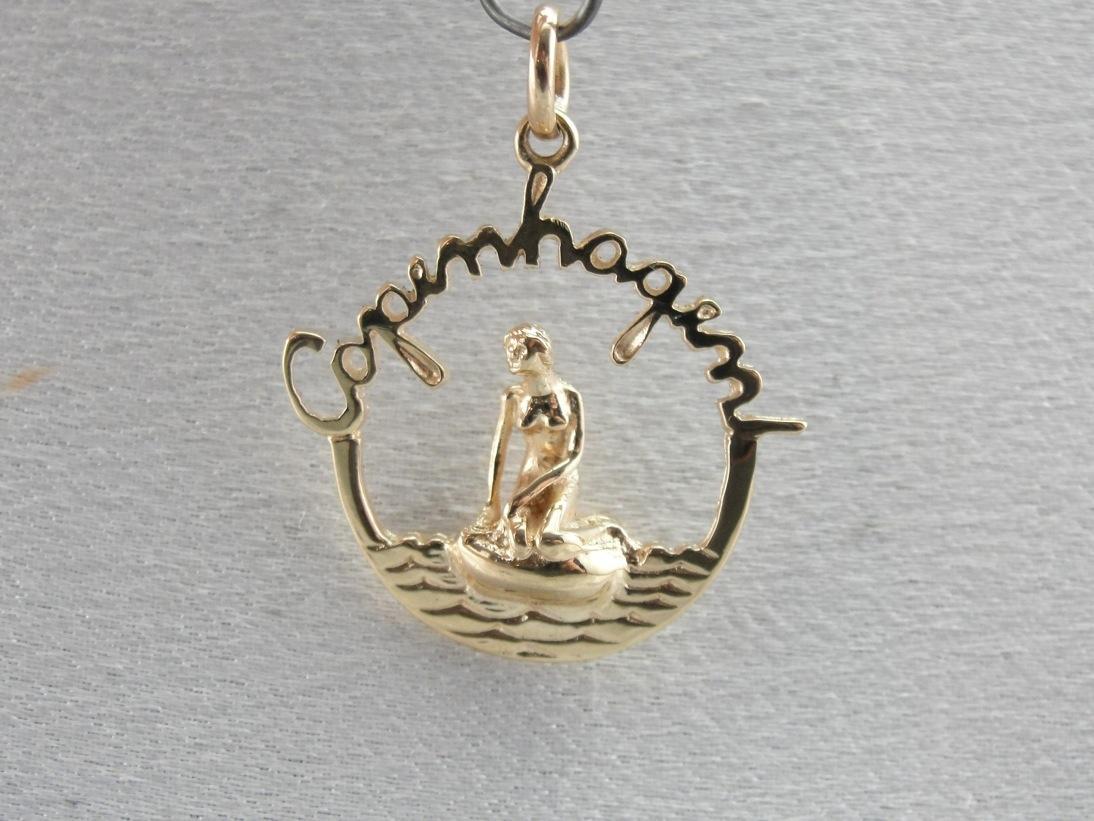 The Copenhagen Little Mermaid Pendant