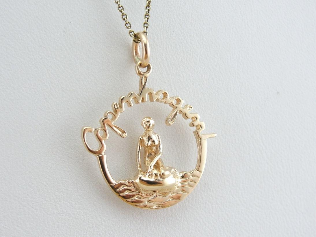 The Copenhagen Little Mermaid Pendant