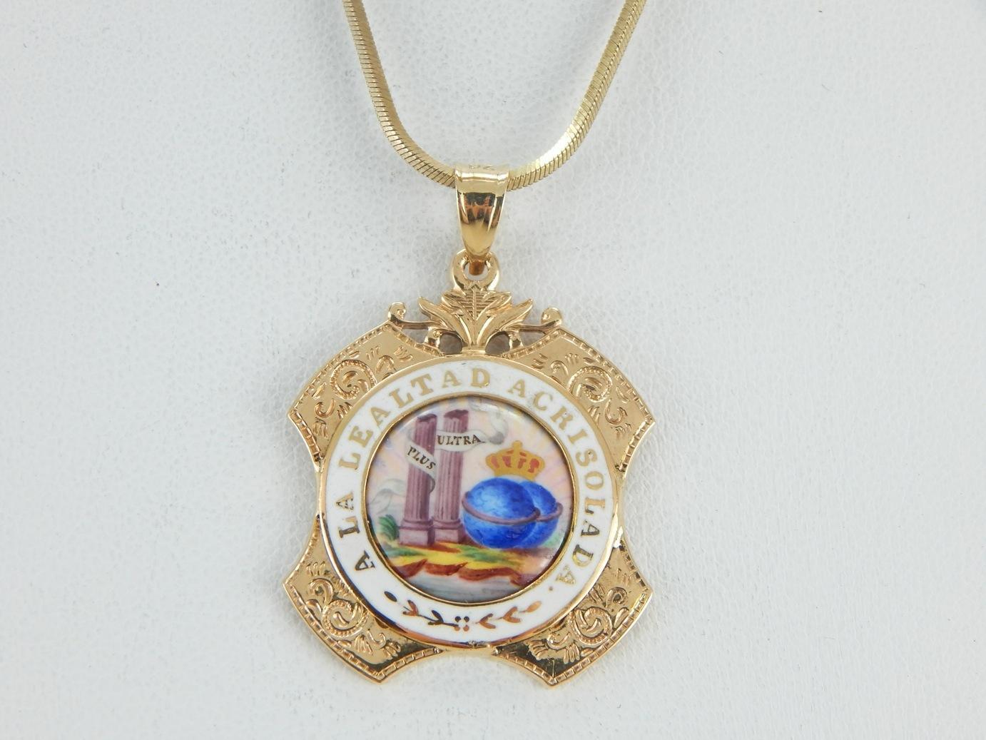 To Proven Loyalty, Spanish Citizen Service Medal, The Order of Isabelle the Catholic, A La Lealta Acrisolada