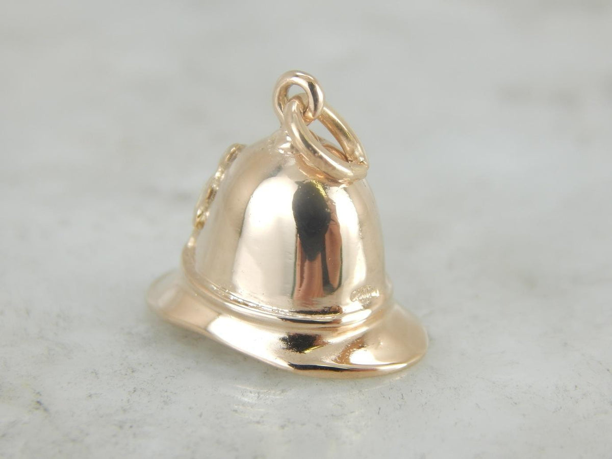 Vintage British "Bobbie" or Police Hat Charm or Pendant