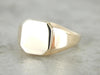 Polished Signet Ring Sized for Pinky or Ladies Hand