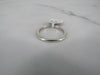Flat Silver Wedding Band Ring