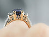 Exceptional Ceylon Sapphire Engagement Ring