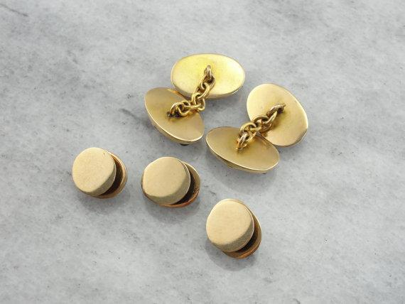 Bloodstone Tuxedo Shirt Studs for Gentleman or Lady