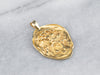 Shroud of Turin 18K Gold Pendant