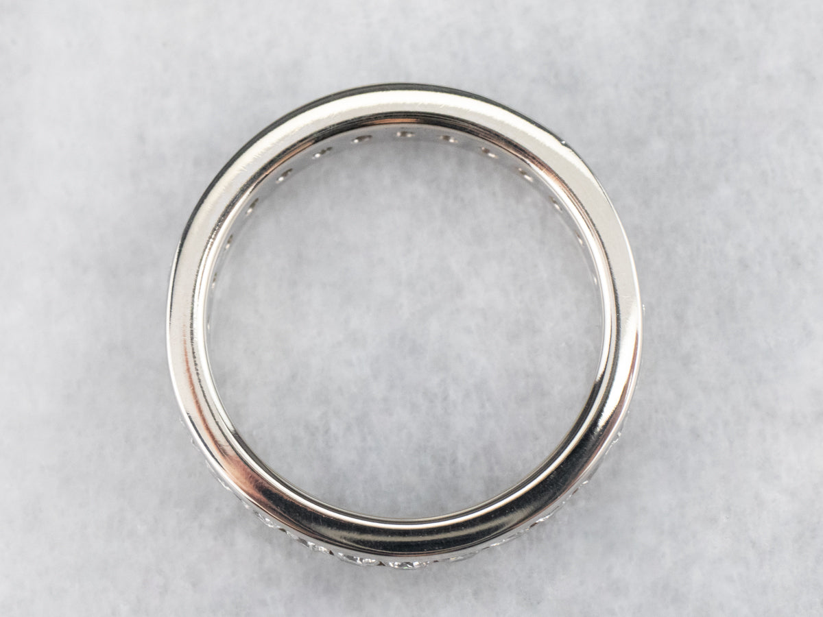 Channel Set Diamond Eternity Band