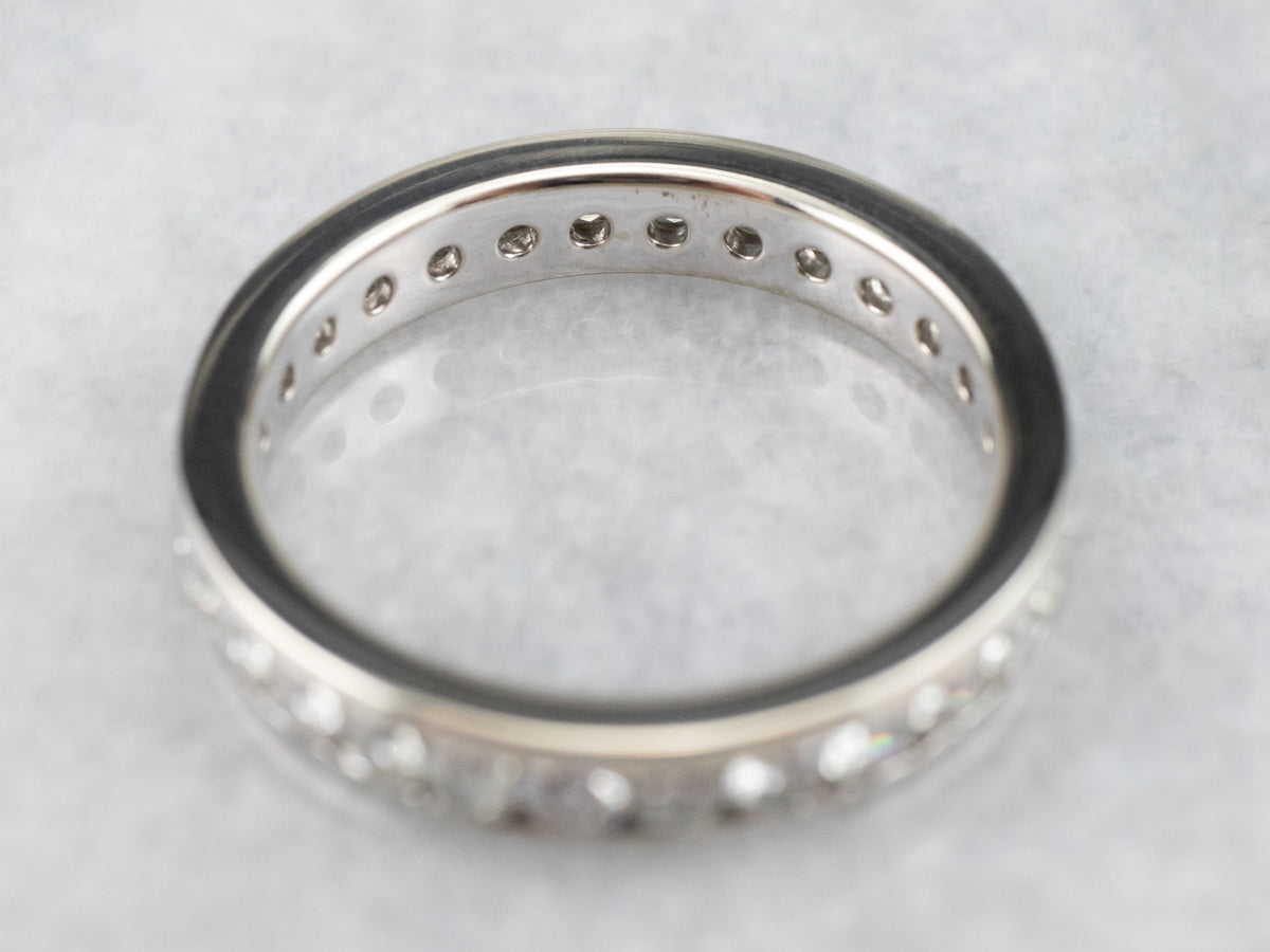 Channel Set Diamond Eternity Band
