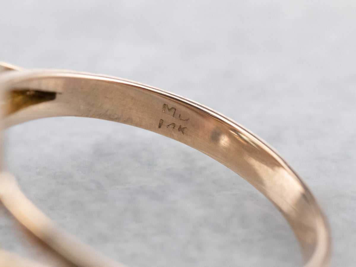 Large Blue Zircon Cocktail Ring