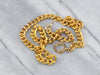 Lovely Antique 18K Gold Link Chain Necklace
